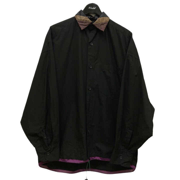 楽天市場】【中古】Kolor 24SS ドローストリングシャツ 24SCM-B06112 