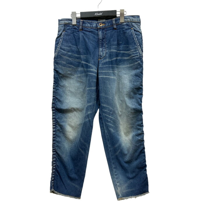 楽天市場】【中古】kolor／BEACON 20SSパッカリングデニムパンツ 