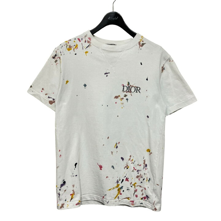 楽天市場】【中古】DIORペイント 半袖Tシャツ 183J686A0554 ホワイト 