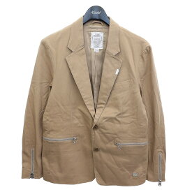 【中古】CRIMIE　REALIZED WORKS／LEX CHINO JACKET ストレッチコットンツイルテーラードジャケット CRA1-STLX-JK01 ベージュ サイズ：S 【290524】（クライミー）