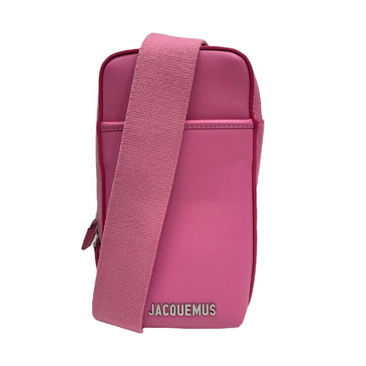 楽天市場】【中古】JACQUEMUSボディバッグ ピンク【価格見直し  