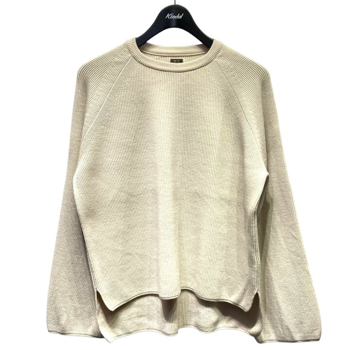 楽天市場】【中古】BATONERハードツイストウールクルーネックニット BN  