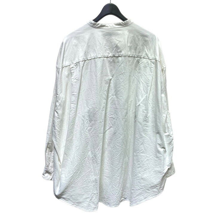 楽天市場】【中古】Graphpaper Oxford Oversized Band Collar Shirt 