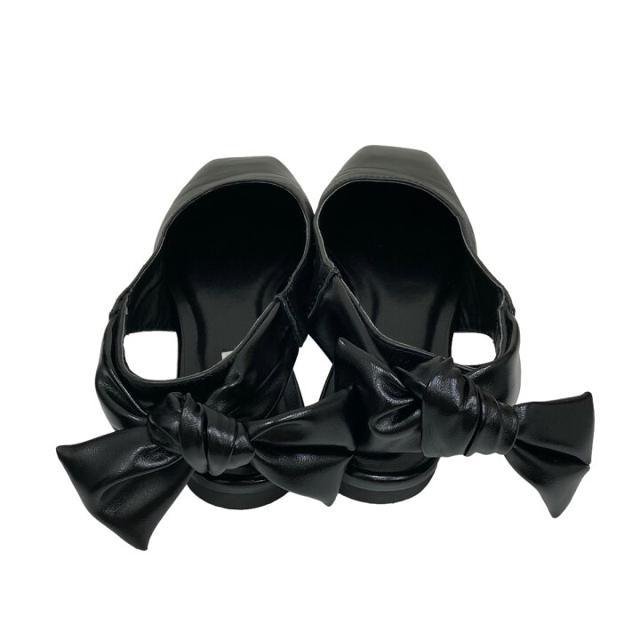 楽天市場】【中古】Ameri VINTAGEバックリボン パンプス ブラック  