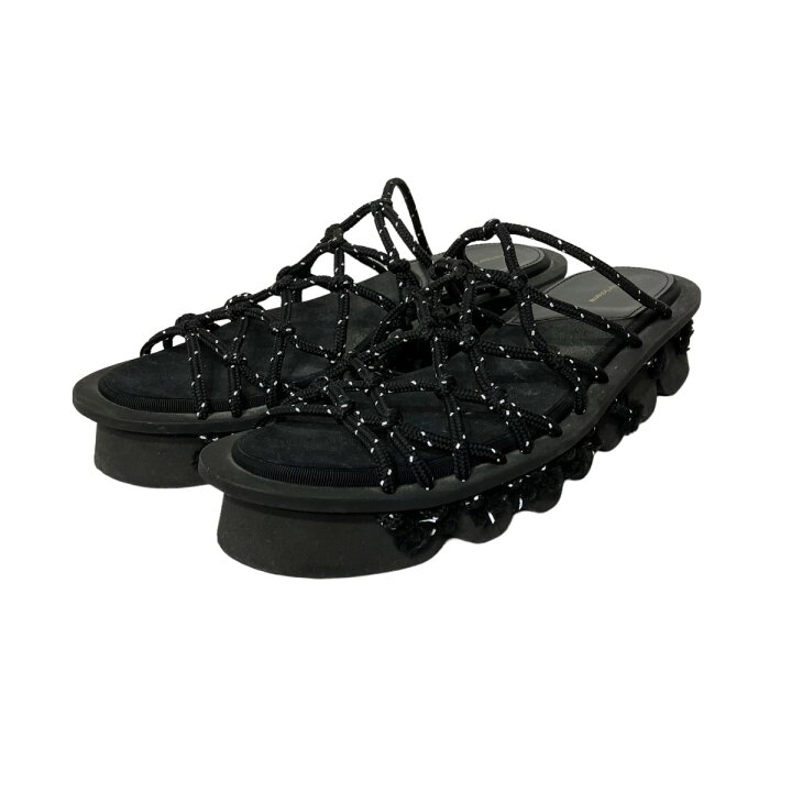 楽天市場】【中古】Hender Schemeロープサンダル ブラック サイズ：F 