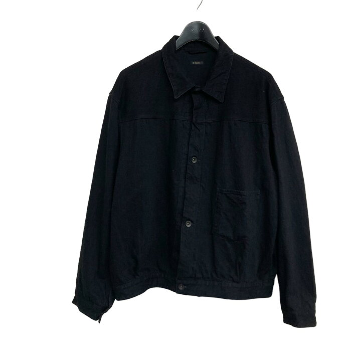 楽天市場】【中古】COMOLI 23SS デニムジャケット X01 01001 ブラック 