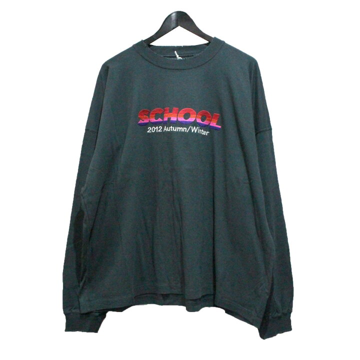 楽天市場】【中古】DAIRIKU 22AW SCHOOL Embroidery Vintage Tee 