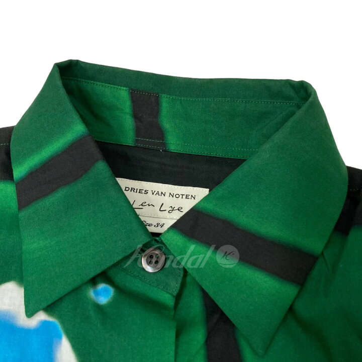 楽天市場】【中古】DRIES VAN NOTEN×Len Lye レン・ライ総柄半袖シャツ 