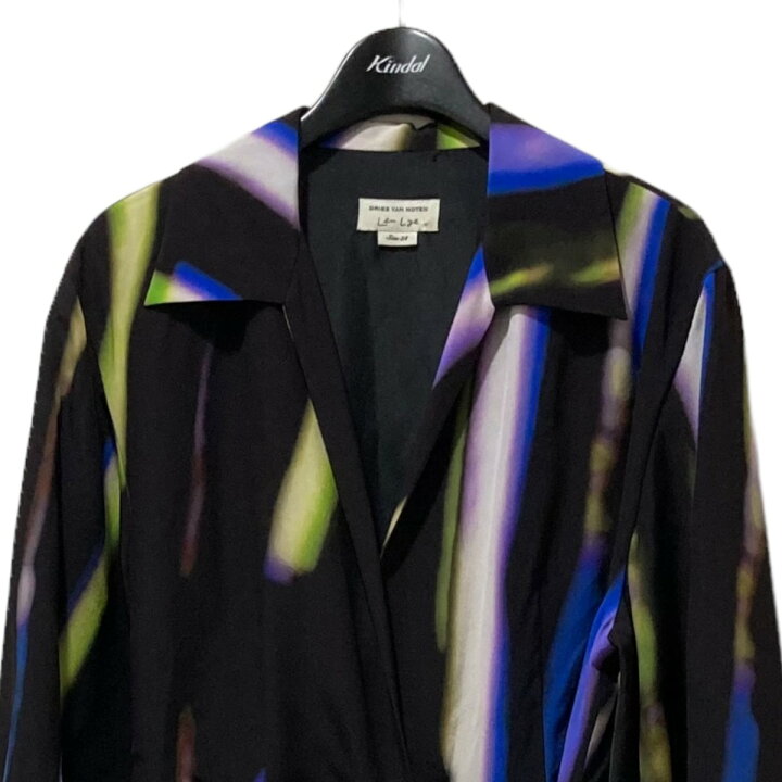 楽天市場】【中古】DRIES VAN NOTEN×LenLye シャツワンピース ブラック  