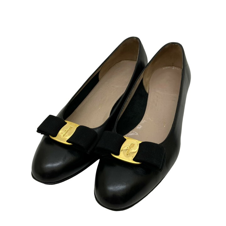 楽天市場】【中古】Salvatore Ferragamo ヒールパンプス 23218 