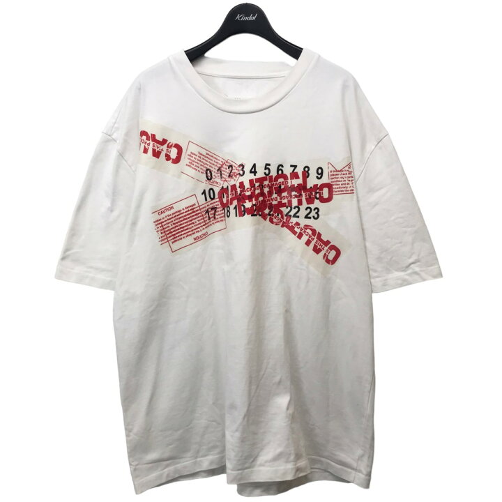 楽天市場】【中古】Maison Margiela10 19AW「Caution Logo Print T  