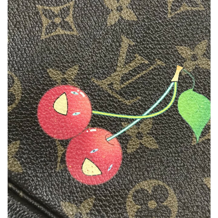 楽天市場】【中古】LOUIS VUITTON×村上隆 モノグラム チェリー 