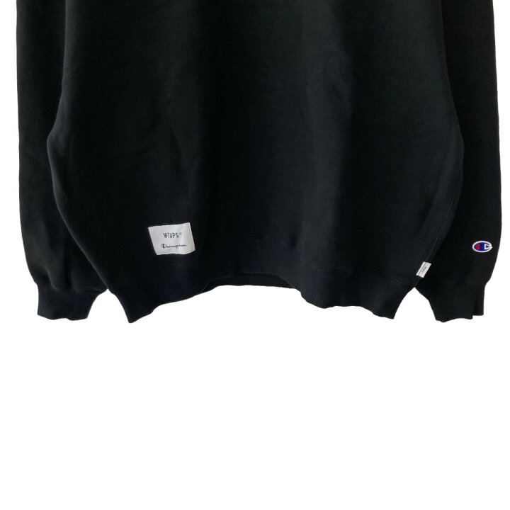 楽天市場】【中古】WTAPS×Champion スウェット C8-Z018 ブラック 
