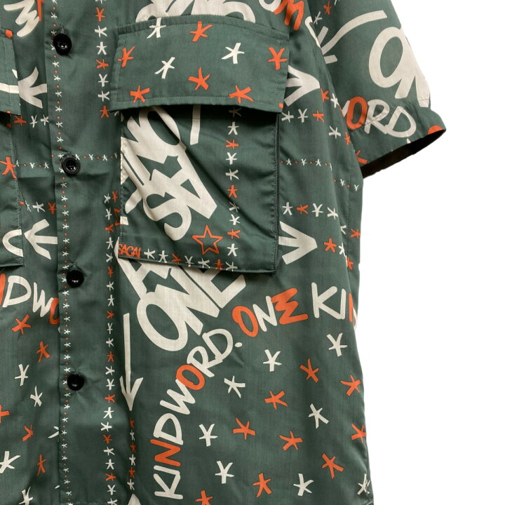 楽天市場】【中古】sacai×ERIC HAZE 23SS Bandana Print Shirtオープン  