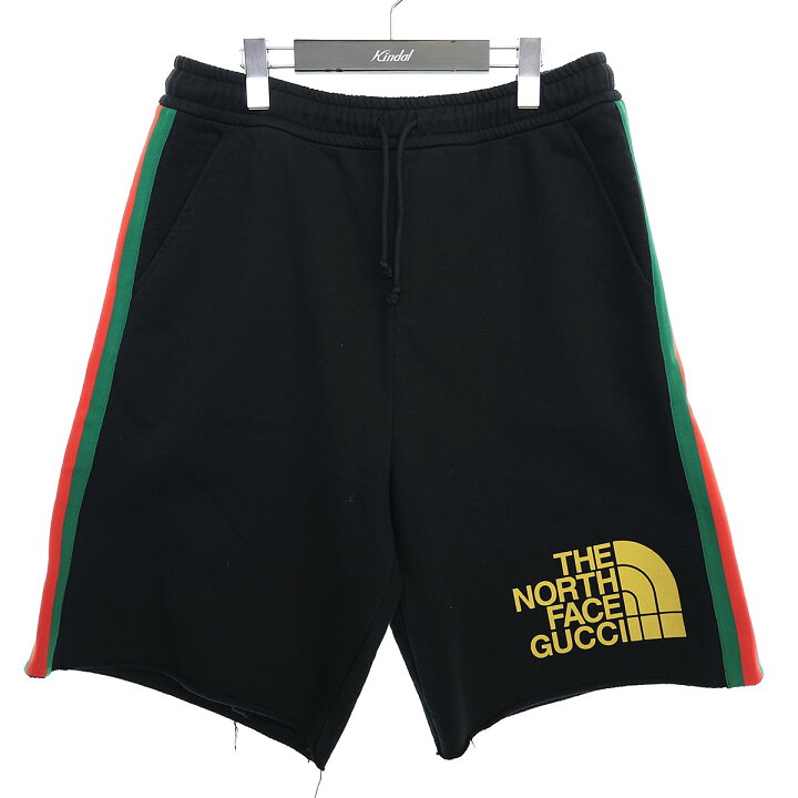 楽天市場】【中古】GUCCI×THE NORTH FACEサイドラインスウェットハーフ 