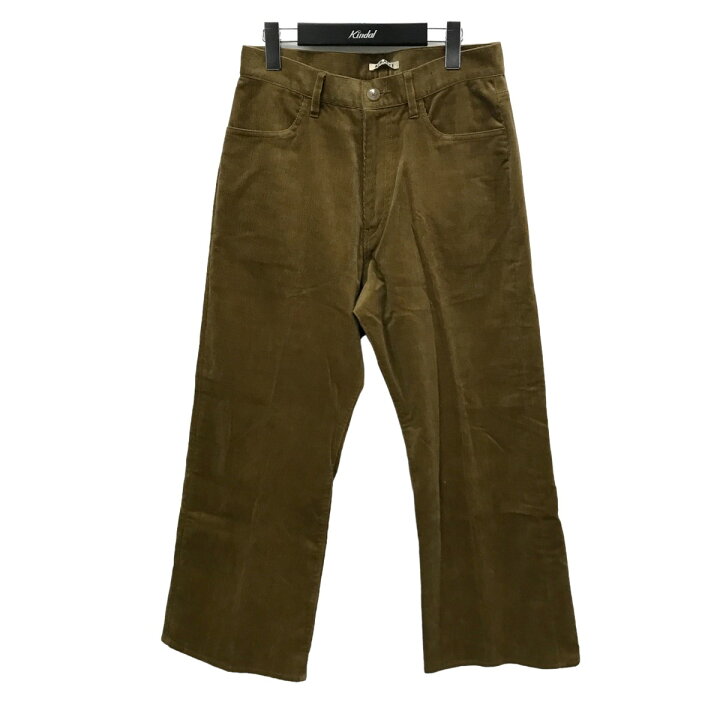 楽天市場】【中古】AURALEE23SS FINX CORDUROY PANTS コーデュロイ 