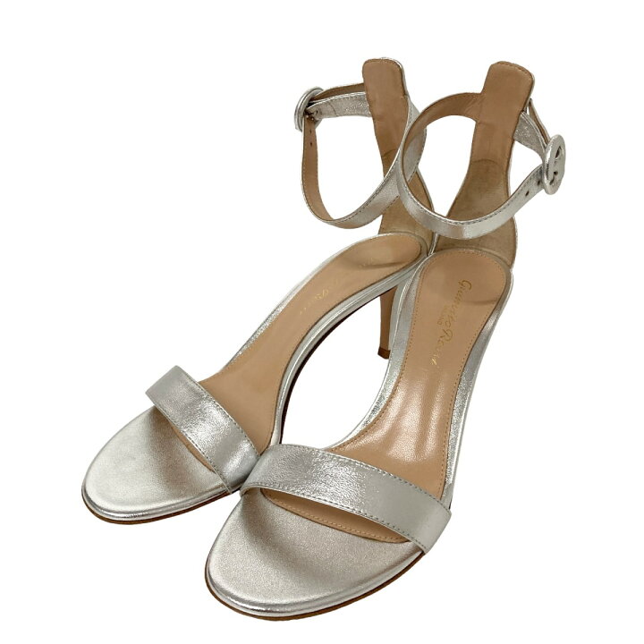 楽天市場】【中古】Gianvito Rossi アンクルストラップサンダル G60332 