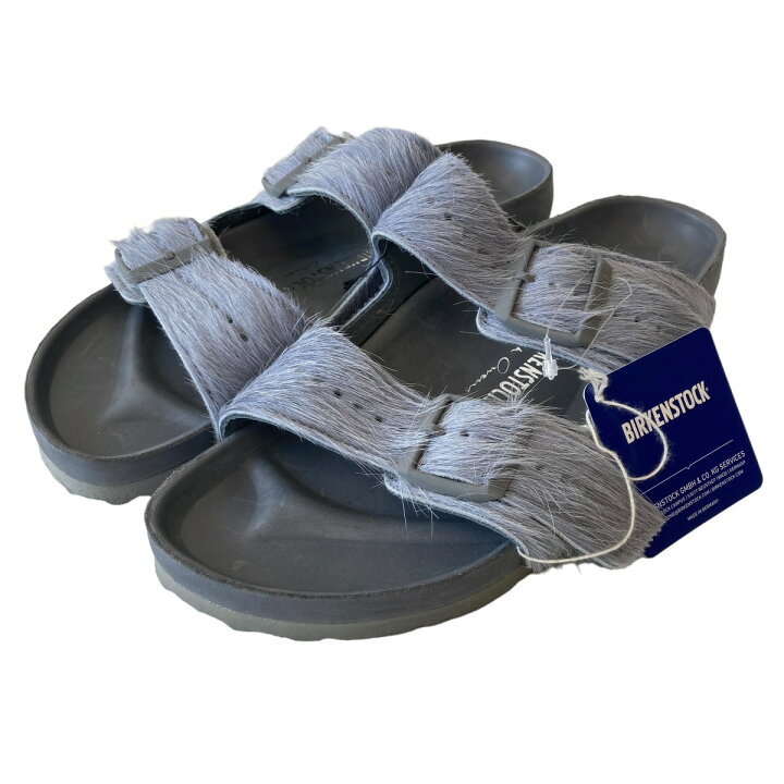 楽天市場】【中古】RICK OWENS×BIRKENSTOCKハラコ サンダル ラベンダー 