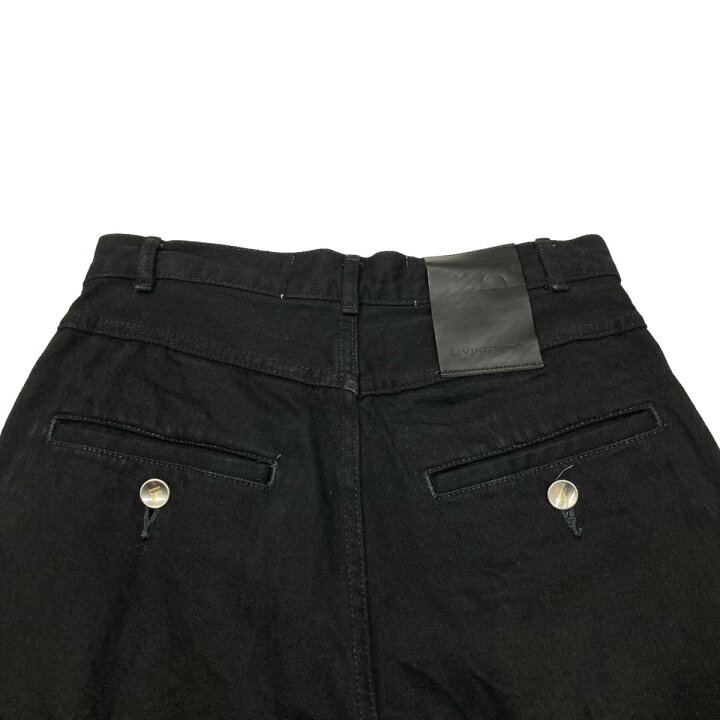 楽天市場】【中古】LIVINGTONE 裾ボタン デニムパンツ LT-K0BRA-04 