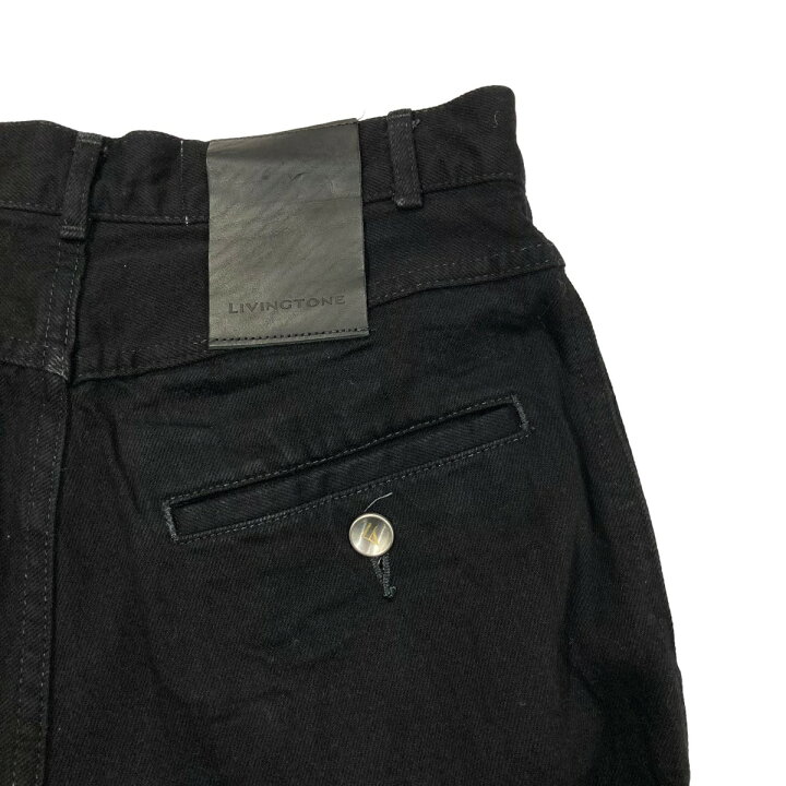 楽天市場】【中古】LIVINGTONE 裾ボタン デニムパンツ LT-K0BRA-04 