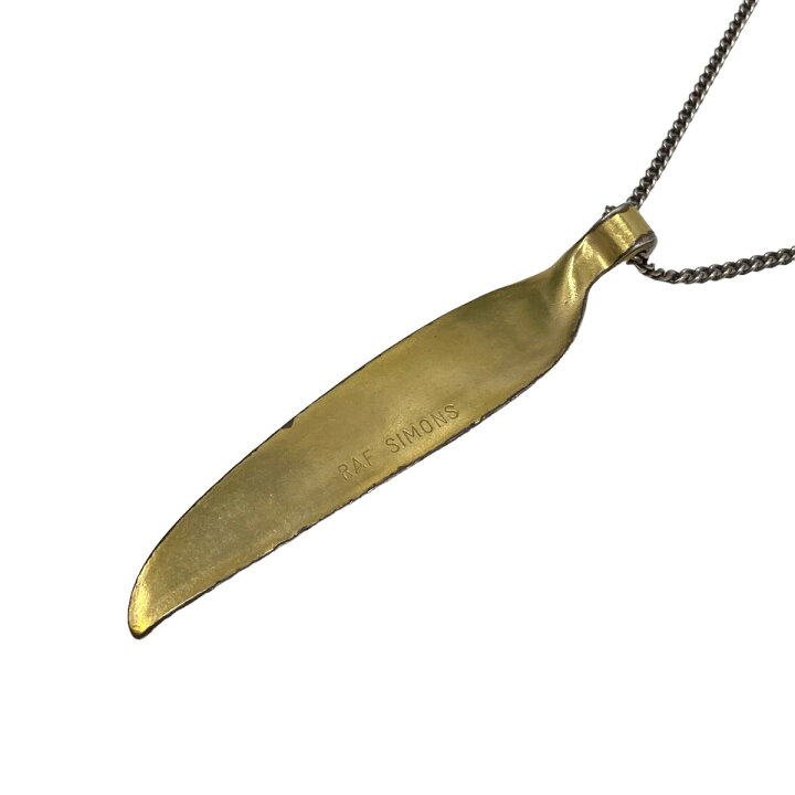 楽天市場】【中古】RAF SIMONS Blade Necklace アーカイブ ネックレス  
