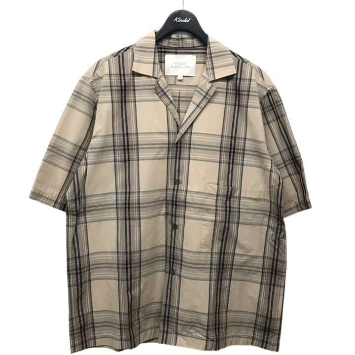 楽天市場】【中古】STUDIO NICHOLSON 「SHORT SLEEVE CAMP COLLAR 