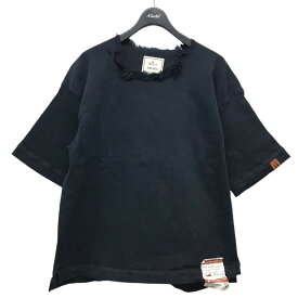 【中古】Maison MIHARA YASUHIRO　「Shrunk DenimT-shirt」 シュランクデニムTシャツ B07TS173 インディゴ サイズ：F 【030624】（メゾンミハラヤスヒロ）