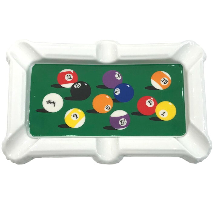 楽天市場】【中古】stussy 2022AW「Billiards Ashtray」 灰皿 サイズ 