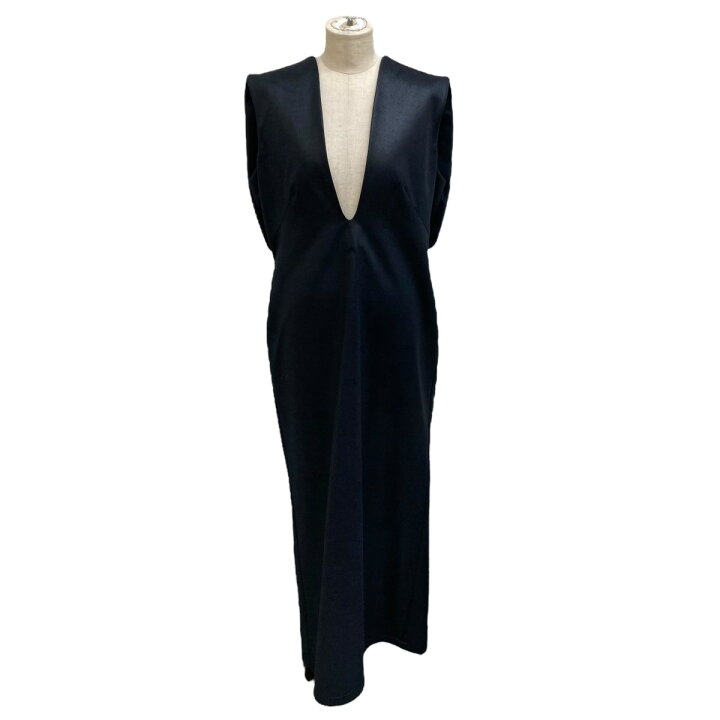 楽天市場】【中古】mame kurogouchi Plungded Long Sweatshirt Dress 