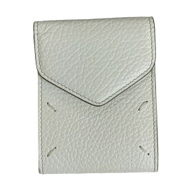 【中古】Maison Margiela　SHOULDER CARDCASE ショルダーウォレット S56UI0213 ホワイト 【040624】（メゾンマルジェラ）