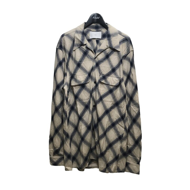 楽天市場】【中古】SUGARHILL レーヨンオンブレオープンカラーシャツ  