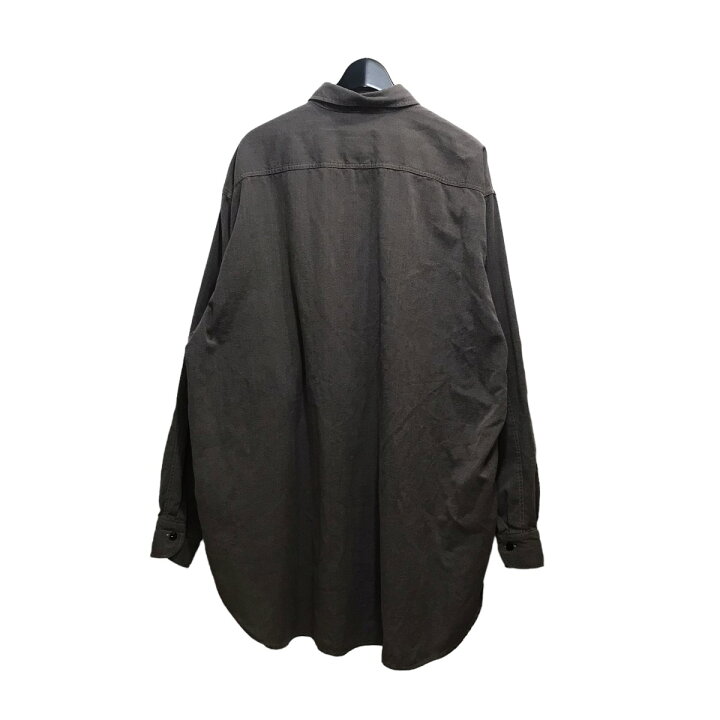 楽天市場】【中古】COMOLI 24SS ヨリ杢 ワークシャツ Z01-02004 グレー 