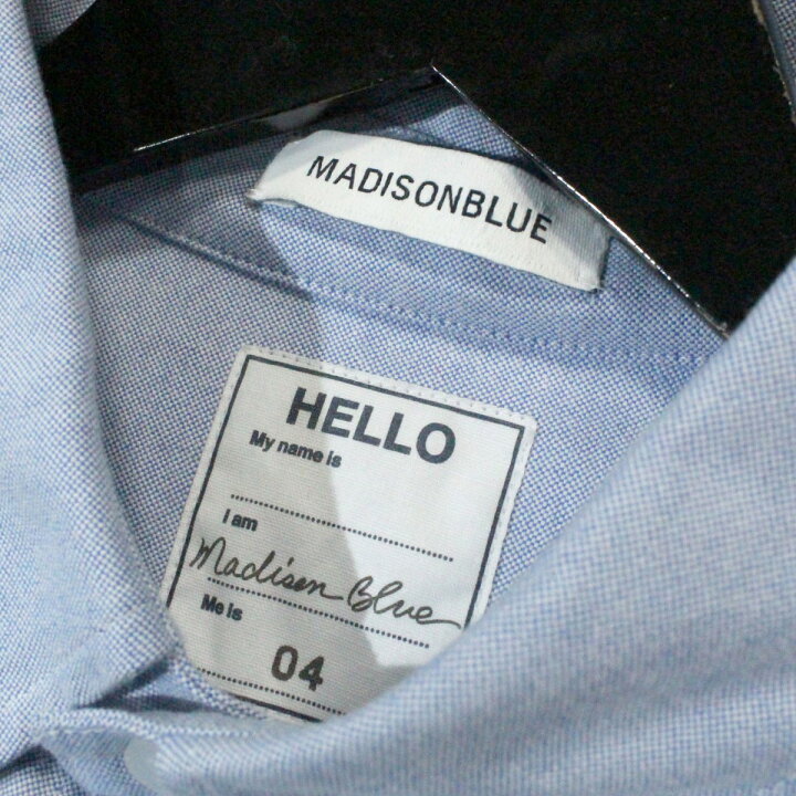 楽天市場】【中古】MADISON BLUE オックスフォード ボタンダウンシャツ 