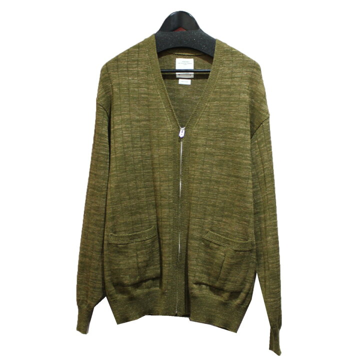 楽天市場】【中古】VISVIM 23AW KNIT ZIP CARDIGAN ニット ジップ 