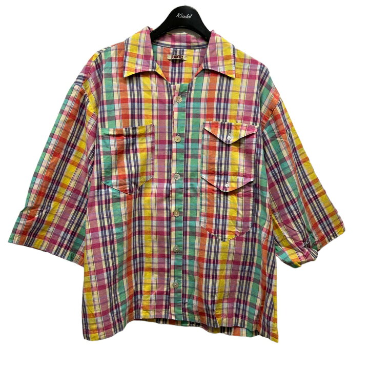 楽天市場】【中古】Randy 22SS「SURPRISAL BACK CUT SHIRT」半袖 