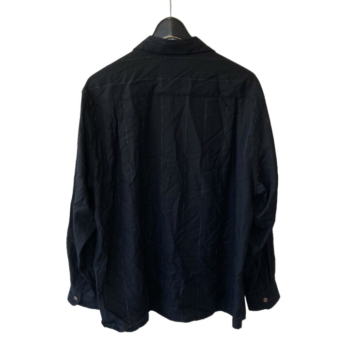 楽天市場】【中古】WACKO MARIA 23AW KASURI STRIPED OPEN COLLAR 