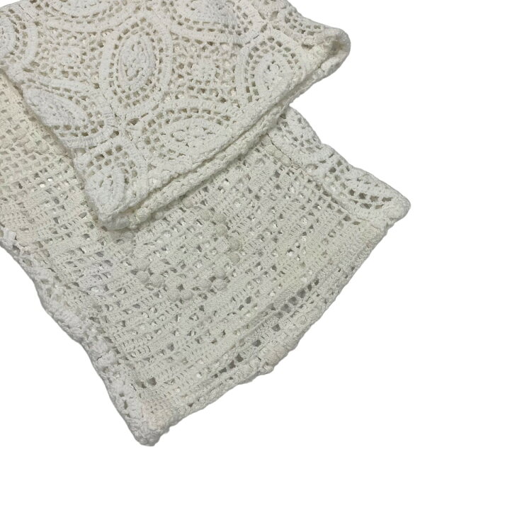楽天市場】【中古】MALION VINTAGE クロシェニット切替シースルー 
