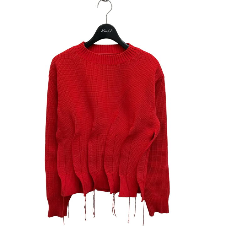 楽天市場】【中古】sacai24SS Knit Pullover ニット 24-07099 レッド 