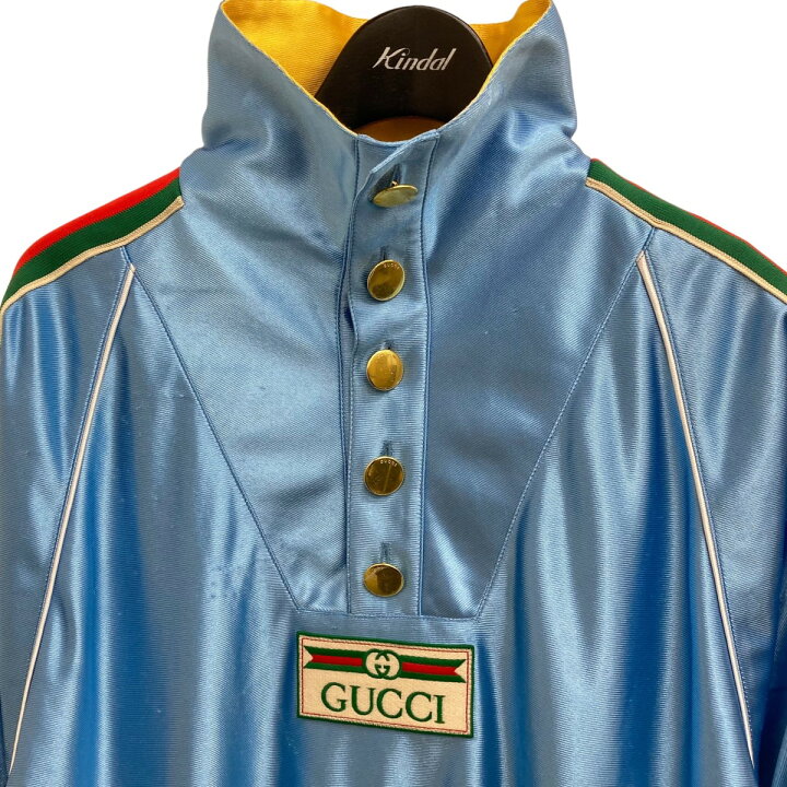 楽天市場】【中古】GUCCIアームラインフロントアノラックブルゾン 