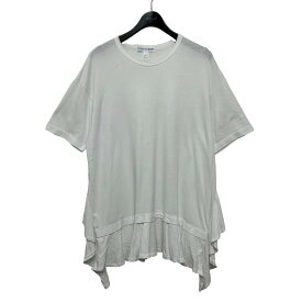 【中古】COMME des GARCONS SHIRT　ラッフルディテール Tシャツ 半袖カットソー FK-T018 ホワイト サイズ：S 【050624】（コムデギャルソンシャツ）
