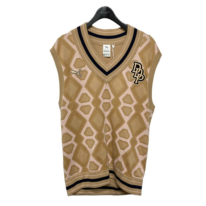 楽天市場】【中古】PUMA ×DAPPER DAN 総柄コットンニットベスト ニット 