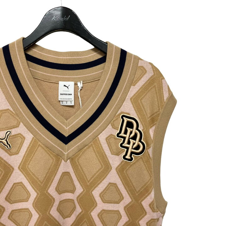楽天市場】【中古】PUMA ×DAPPER DAN 総柄コットンニットベスト ニット 