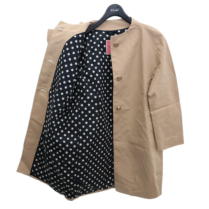 楽天市場】【中古】Kate Spade ドロシートレンチコート リボン装飾ノー 
