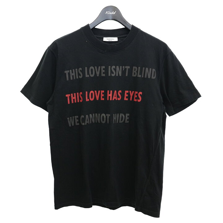 楽天市場】【中古】VALENTINO This Love Has Eyes T-shirt プリントT 