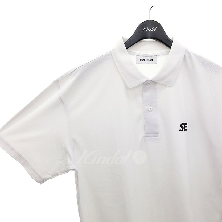 楽天市場】【中古】WIND AND SEA 半袖ポロシャツ WDS-JER-19 ホワイト 