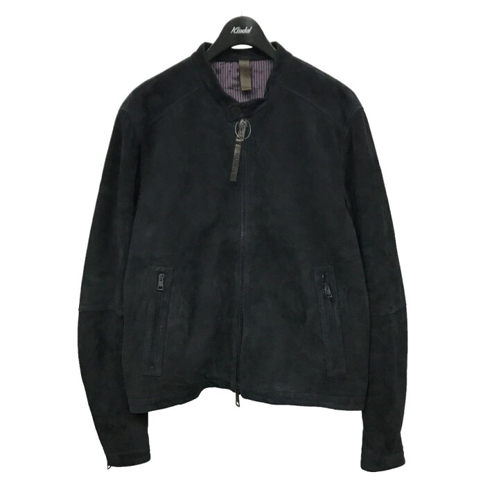 楽天市場】【中古】RUFFO×BEAMS別注 JAMES スエードシングルライダース 