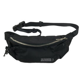 【中古】foot the coacher×PORTER　ANARCHO WAIST BAG ウエストバッグ ブラック 【050624】（フットザコーチャー×ポーター）