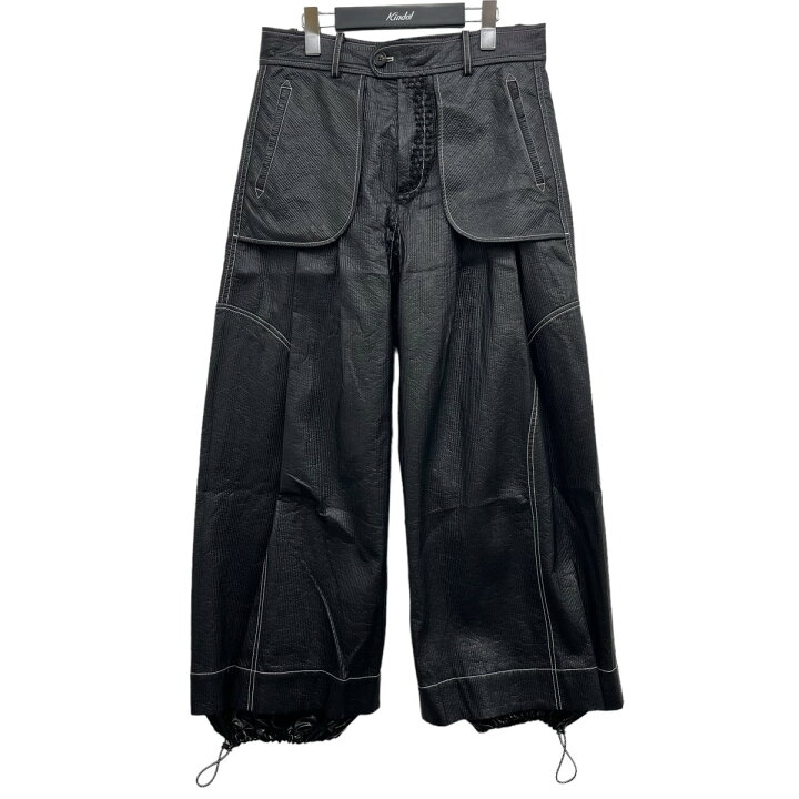 nutemperor ナットエンペラー ワイドパンツ レザーパンツ