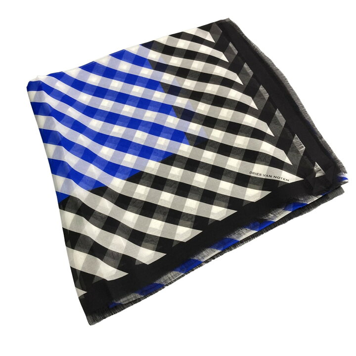 楽天市場】【中古】DRIES VAN NOTEN スカーフ ブラック サイズ 