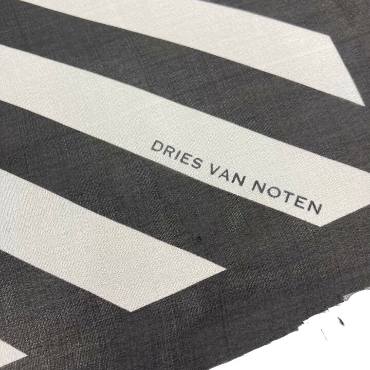 楽天市場】【中古】DRIES VAN NOTEN スカーフ ブラック サイズ 